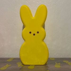 Peeps Bunny 10” LED Light Yellow Easter Decor -Yellow
